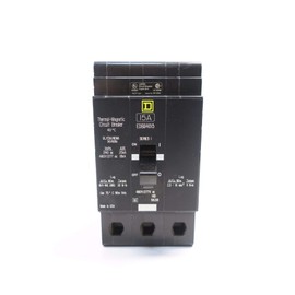SQUARE D EDB34015 3P 15A AMP 480V-AC MOLDED CASE CIRCUIT BREAKER D551638