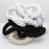 3 Metres Cotton Cord Round 12mm Braided with Natural Cotton