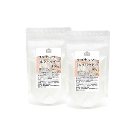 自然健康社 ココナッツミルクパウダー 100g×2個 フィリピン産
