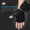 BEACE Weight Lifting Gym Gloves with Anti-Slip Leather Palm for