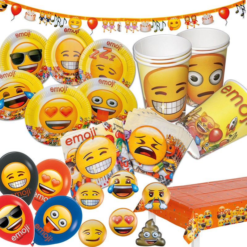 Happy People 15962 Emoji 33 x 33 cm Lunch Napkins,