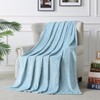 FY FIBER HOUSE Fleece Cuddly Blankets with Snake Line, Extra