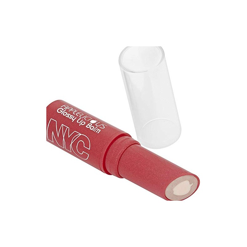 NYC Applelicious Glossy Lip Balm Number 350, Blushing Golden (Pack