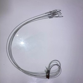 Southern Snares 6 SURVIVAL SNARES RABBIT SNARES SMALL GAME 36" LONG 1/16 SURVIVAL RABBIT SNARES