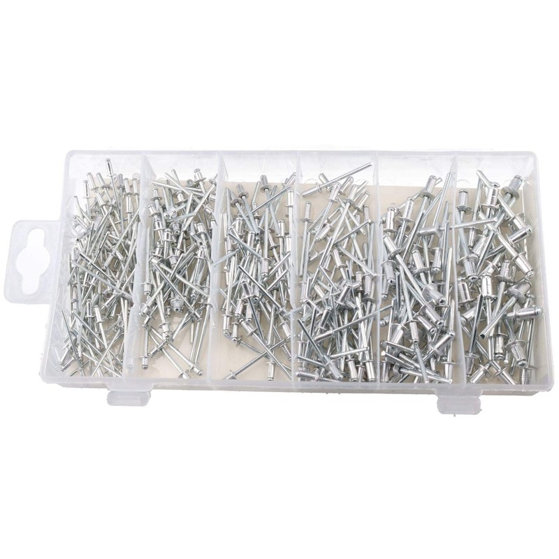 Metric Aluminium Blind Pop Pot Rivets Assortment Set Fasteners Fastening