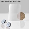 WoodyKnows Ultra-Breathable Nasal Filters with 12 Pairs of Replacement Filters(Narrow,