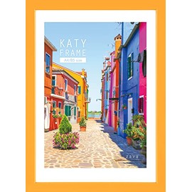 万丈 VANJOH フォトフレーム KATY フレームA4 イエロー KTA4YE