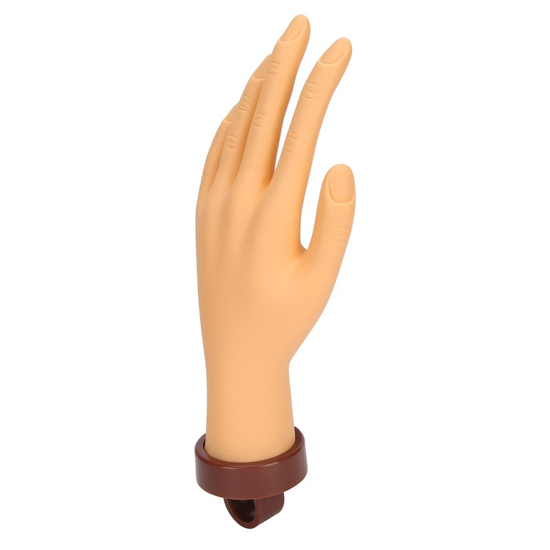 Nail Art Practice Hand Flexible Bendable Mannequin Hand Fake Hand