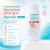 Bloqueador Solar Sensitive Spf50+ Vitamina E Agrado 250 Ml