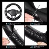 SJMYXCLW For Toyota Tacoma Tundra Steering Wheel Cover Protector Non-Slip