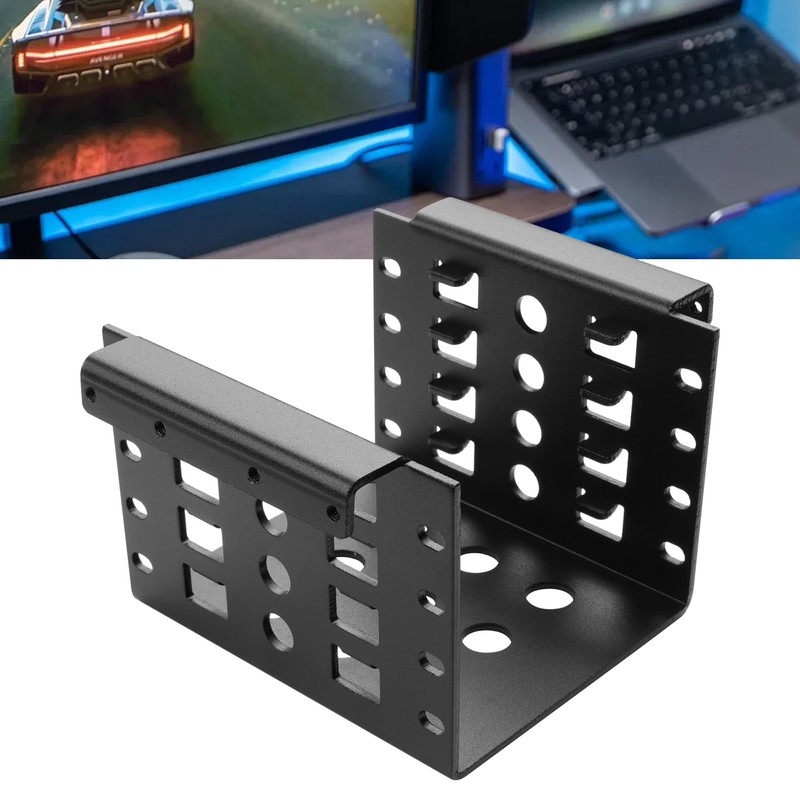 2.5 HDD Mounting Rack, Aluminum Hard Drive Storage Bracket, Mount
