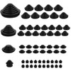 Duronge Pack of 60 Cable Grommets, 10 mm/20 mm/25 mm/30