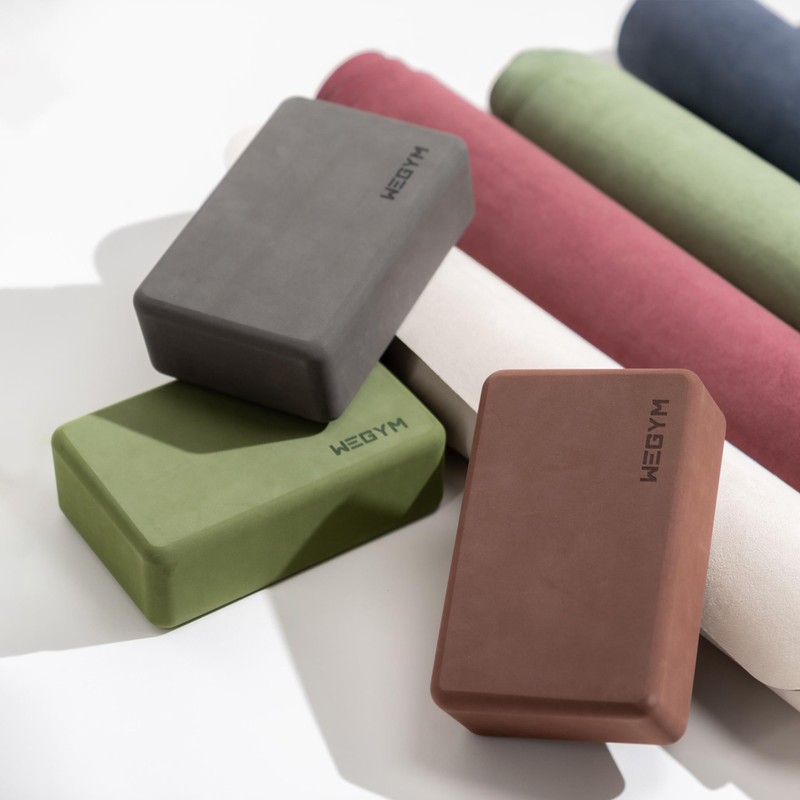WeGym EVA foam blocks with Anti-Slip, Comfortable Grip, Sturdy Sides