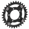 Keenso 104BCD Chainring, 32T Chainring Mid Drive Chainring Adapter Aluminum
