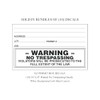EZ Permit Box Decals (10) Count