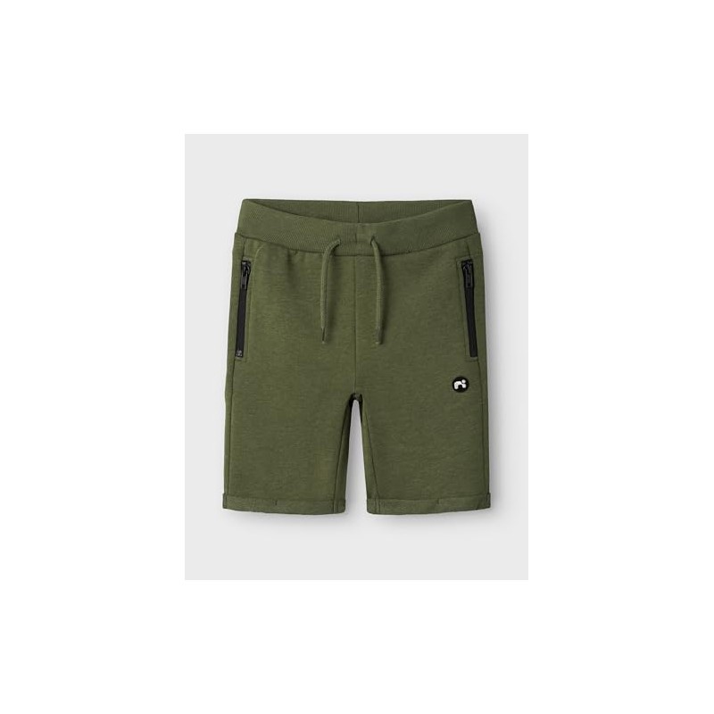 NAME IT Nkmvimo SWE Unb Noos Boys' Shorts, Rifle Green