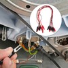 POPETPOP Alligator Clips Crocodile Test Leads: 30pcs Dual Ended Wire