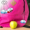 Drokenle 2 Pack Camper Keychain, RV Camper Keyring Couples Camping