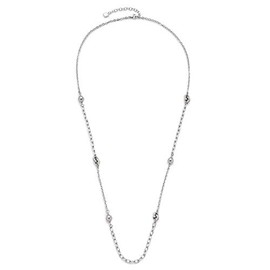 Jewels by Leonardo 016978 Women's Necklace without Pendant Stainless Steel Glass, Glass, Glass