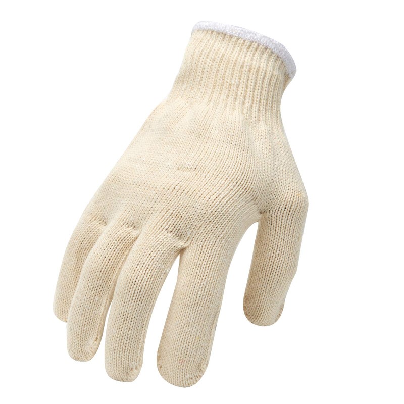 EBLAELEL Safety gloves white cotton bbq heat liners grilling work