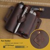 VIPERADE PJ19 Leather EDC Leather Sheath Bag Organiser Leather Tactical
