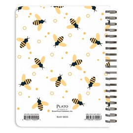 Plato Busy Bees | 2026 6x7.75" 18 Months Desk Planner | Jul '25 - Dec '26