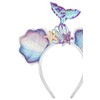 A Miaow Shiny Sequin Mermaid Headband Glitter Mermaid Princess Seashell
