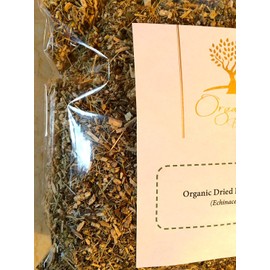 Organic Bio Herbs-Echinacea Dried Flowers – 100% Natural, Premium Quality Herb for Herbal Tea, Tinctures & Remedies – No Additives, Non-GMO (Echinacea Purpurea) 6 Oz