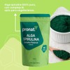 PRONAT Alga Spirulina 100 Pura en Polvo, Suplemento Alimenticio, Bolsa