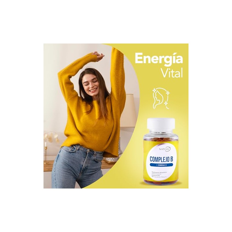 COMPLEJO B | NatGel Complejo B Completo con Omega 3