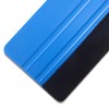 Winjun 2 Pack Blue Professional Felt Edge Squeegee Plastic scraper