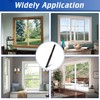 Wintcomfort Adjustable Window Security Bar, Heavy Duty Sliding Window Security
