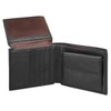 BAGAN 020879 Men's Genuine Leather Wallet Black, black, Classic