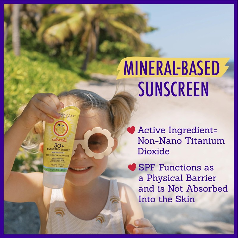 California Baby Calendula SPF 30+ Sunscreen | Mineral Based |