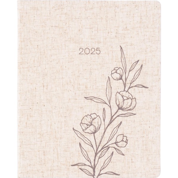 Eccolo 2025 Large Agenda Planner, 12 Month, Yearly, Monthly &