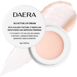 DAERA Crema Labial Be Active 6G: Mascarilla Coreana De Noche Hidratante, Humectante Y Voluminizadora Para Labios Secos. Acabado Brillante. Ingredientes Naturales. No Irrita. Suave Para Pieles