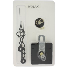 Clock Movement Quartz Square Antique Black Hand 1/2" Kit