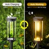 ALFIOT Solar Pathway Lights Solar Outdoor Lights Pathway Waterproof 8
