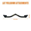 LAT Pull Down Bar for Cable Machine, LAT Pulldown Attachments