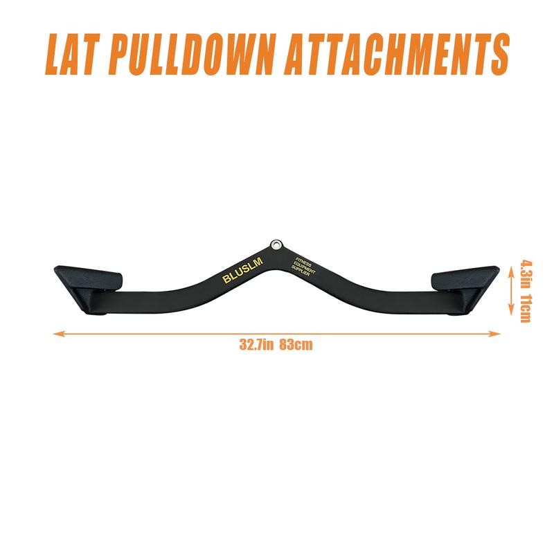 LAT Pull Down Bar for Cable Machine, LAT Pulldown Attachments