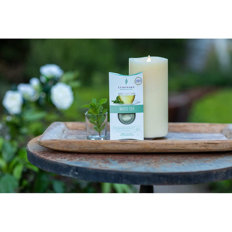 Luminara Fragrance Diffusing Pods - Set of 3 (White Tea)