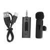 3.5mm Wireless Lavalier Lapel Microphone Intelligent Noise Canceling Automatic Pairing