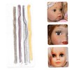 IWOWHERO 20pcs Doll Eyelashes False Lashes for Doll Accessories Safe