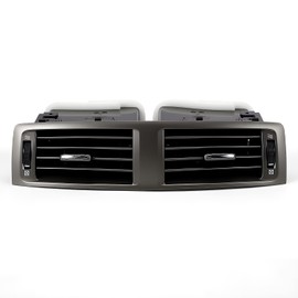 Center Dash Air Vent Panel Instrument AC Heater Fits IS250 IS350 IS F 2006 2007 2008 2009 Automotive Dashboard Air Conditioning Outlet With Hand Wheels Replace 55670-53010 5567053010