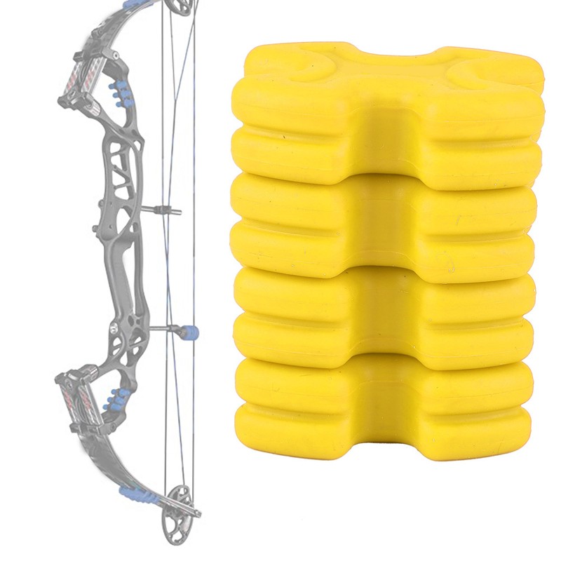 4Pcs Rubber Archery Hunting Compound Bows Balance Stabilizer Slightly Shock