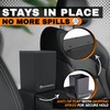 HAUSSIMPLE Car Trash Can with Lid, 0.8 Gallon Medium Car