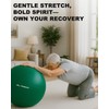 Trideer Exercise Ball for Physical Therapy, Yoga, & Workout Fitness