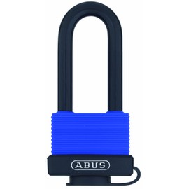 ABUS 70IB/45HB63 KD Solid Brass Weatherproof Padlock Keyed Different with 2-1/2" Stainless Steel Shackle, Blue