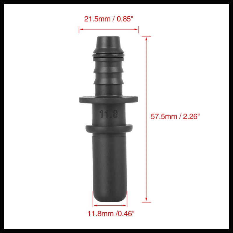 Hihaha 11.80mm ID8 Car Fuel Line Hose Pipe Quick Release