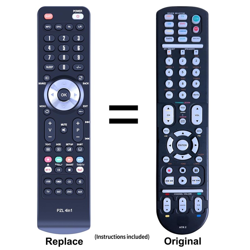 New HTR 2 HTR2 Universal Replacement Remote Control for NAD